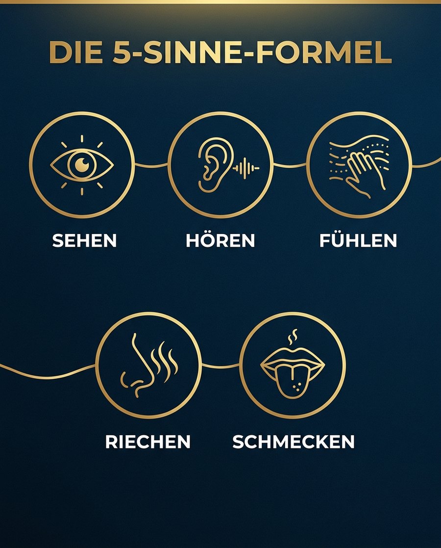 Die 5-Sinne-Formel